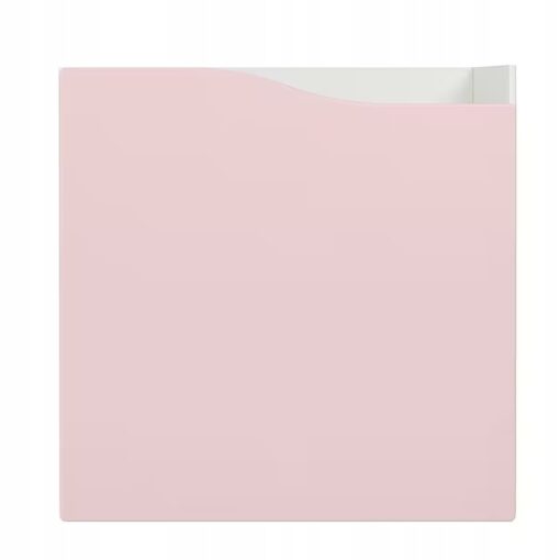 IKEA KALLAX WKŁAD Z DRZWIAMI RÓŻ/BRĄZ 33x33 CM - obrazek 3