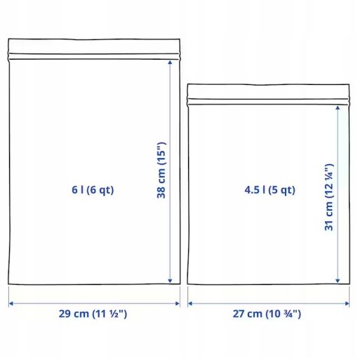 IKEA ISTAD TOREBKI WORECZKI STRUNOWE 90 szt. - obrazek 12