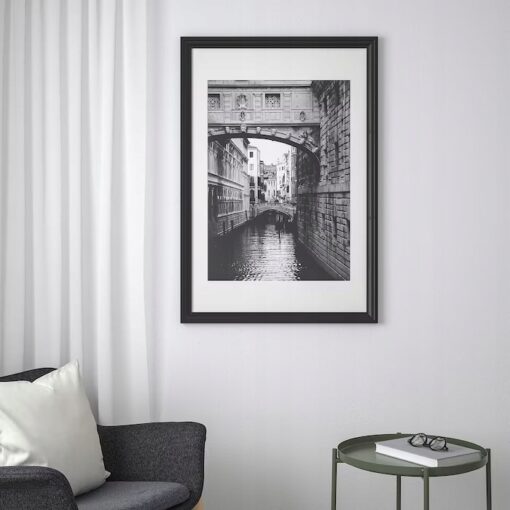 IKEA EDSBRUK RAMKA NA OBRAZ BEJC CZARNY 61x91 CM - obrazek 2