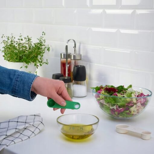 IKEA UPPFYLLD MIARKA KREMOWA I ZIELONA 2 SZT. - obrazek 4