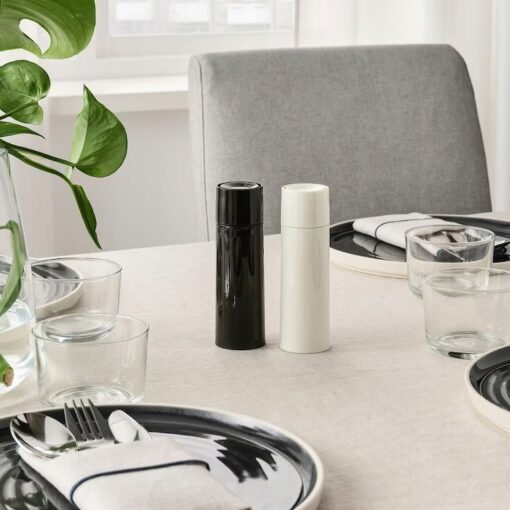 IKEA BARNASINNE MŁYNEK CZARNY/BIAŁY 2 SZT. 14 CM - obrazek 3