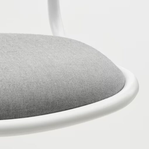 IKEA ORFJALL KRZESŁO OBROTOWE BIAŁE/SZARE DZIECIĘC - obrazek 3