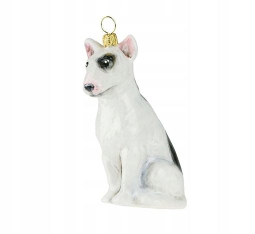 BOMBKA FORMOWANA PIES BULLTERRIER BIAŁY 10 CM