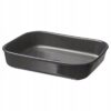 IKEA VARDAGEN NACZYNIE ŻAROODPORONE SZARY 33x26 CM