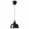 IKEA RANARP LAMPA WISZĄCA CZARNA 23 CM