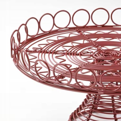 IKEA VINTERFINT PATERA DO SERWOWANIA CZERWONA 25cm - obrazek 3