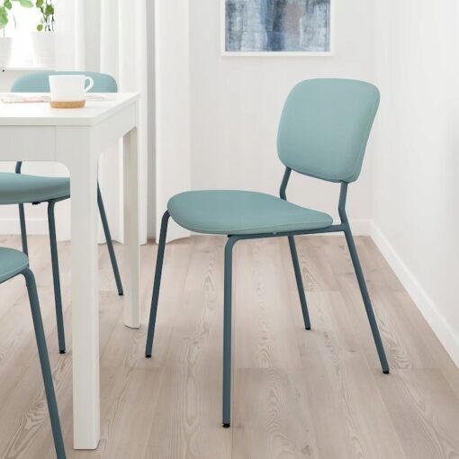IKEA KARLJAN KRZESŁO DO JADALNI TURKUSOWY - obrazek 8