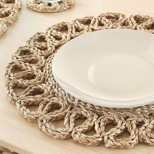 IKEA GALLSOPP PODKŁADKA NATURALNA Z TURZYCY 37 CM - obrazek 4