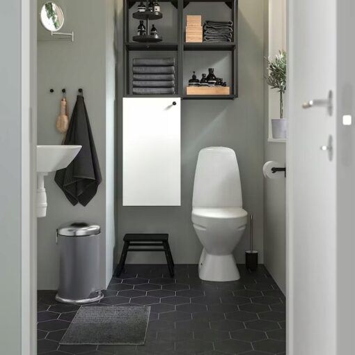 IKEA MJOSA KOSZ NA ODPADY CIEMNY SZARY 12 L - obrazek 4