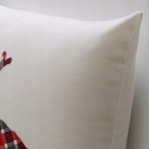 IKEA CROSSBANA POSZEWKA PODUSZKI Z RENIFEREM 50x50 - obrazek 4