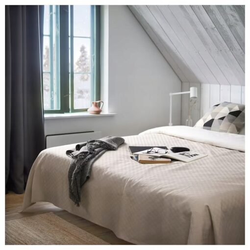 IKEA STENFROMAL NARZUTA JASNA BEŻOWA 230x250 CM - obrazek 4
