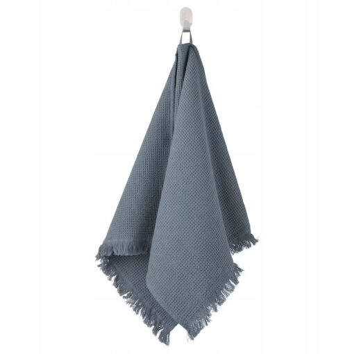 IKEA VALLASAN RĘCZNIK DO RĄK GRANATOWY 50x100 CM