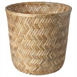 IKEA KLYNNON OSŁONKA DONICZKI BAMBUSOWA 24 CM