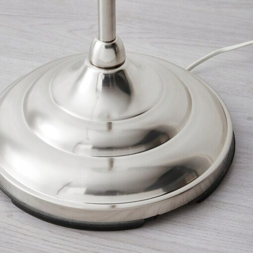 IKEA ARSTID LAMPA PODŁOGOWA STOJĄCA NIKIEL 155CM - obrazek 3