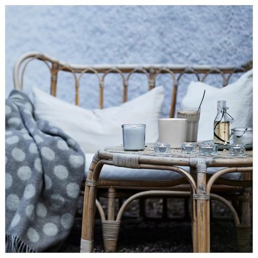 IKEA JAMLIK ŚWIECA ZAPACHOWA W SZKLE WANILIA 50 H - obrazek 6