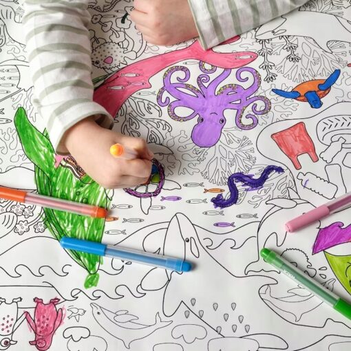 IKEA BLAVINGAD ROLKA PAPIERU DO RYSOWANIA 10 M - obrazek 3