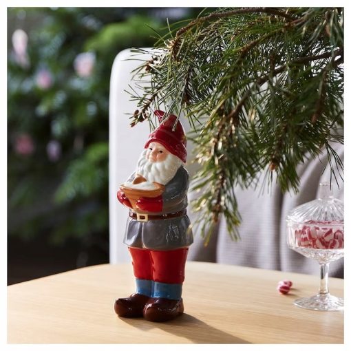 IKEA VINTERFINT FIGURKA MIKOŁAJA DEKORACYJNA 24 CM - obrazek 2