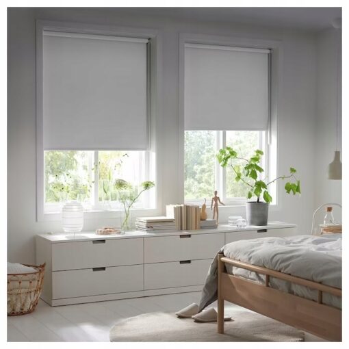 IKEA FRIDANS ROLETA ZACIEMNIAJĄCA BIAŁA 60x195 CM - obrazek 3