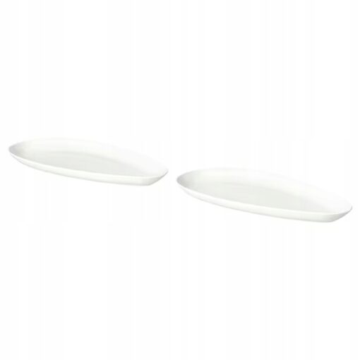 IKEA FROJDEFULL PÓŁMISEK PORCELANA 32x15cm 2SZT