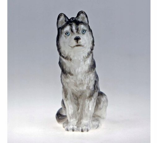 BOMBKA FORMOWANA SZKLANA PIES HUSKY 8 CM