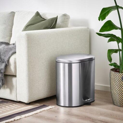 IKEA STABBEN KOSZ PEDAŁOWY NA ODPADY STAL 20 L - obrazek 6