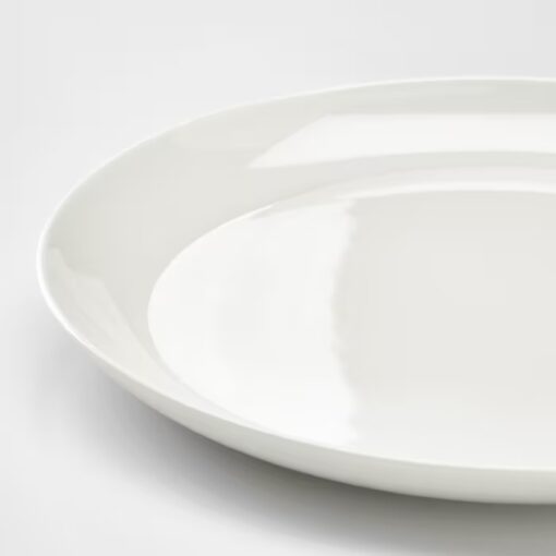 IKEA FROJDEFULL TALERZ PORCELANOWY BIAŁY 25CM 2SZT - obrazek 4
