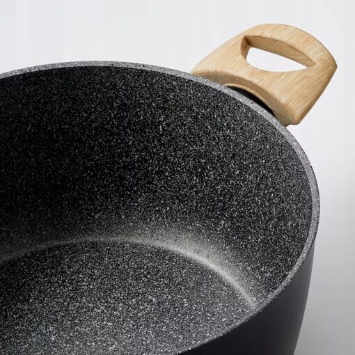 IKEA HUSKNUT GARNEK Z POKRYWKĄ CZARNY 3 L - obrazek 4