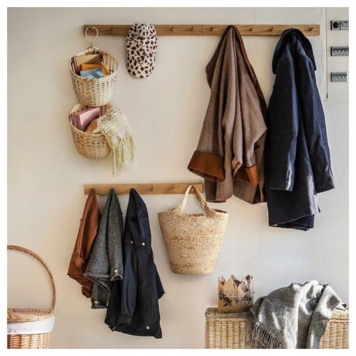 IKEA TOLKNING KOSZYK WISZĄCY Z JUTY 20x30x35 CM - obrazek 4