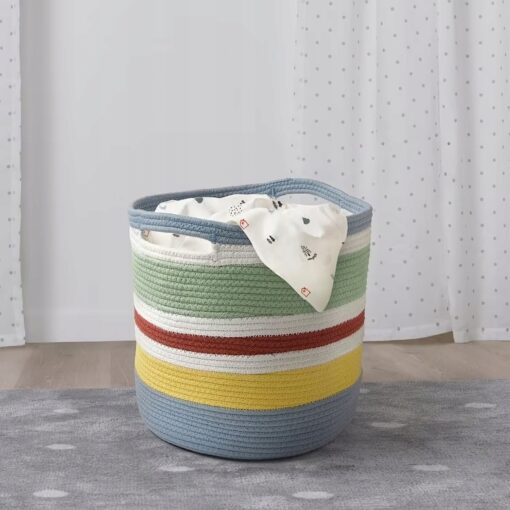 IKEA STRANDSKATA TORBA NA ZABAWKI KOLOROWA 20 CM - obrazek 4