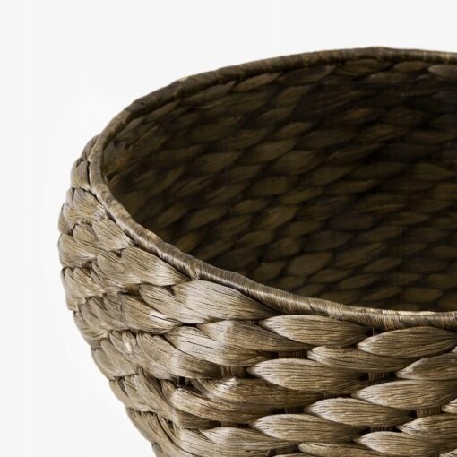 IKEA DRUVFLADER OSŁONKA DONICZKI NATURALNA 24 CM - obrazek 2