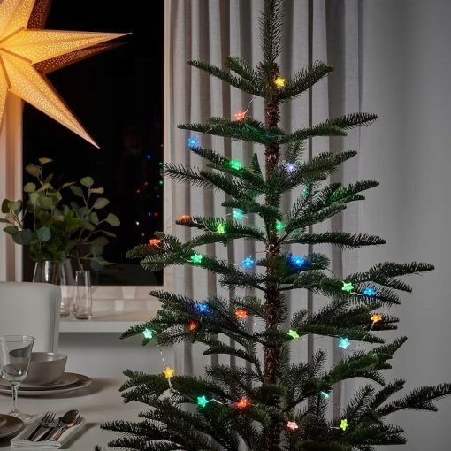 IKEA STRALA LAMPKI CHOINKOWE LED MINI GWIAZDKI x40 - obrazek 3