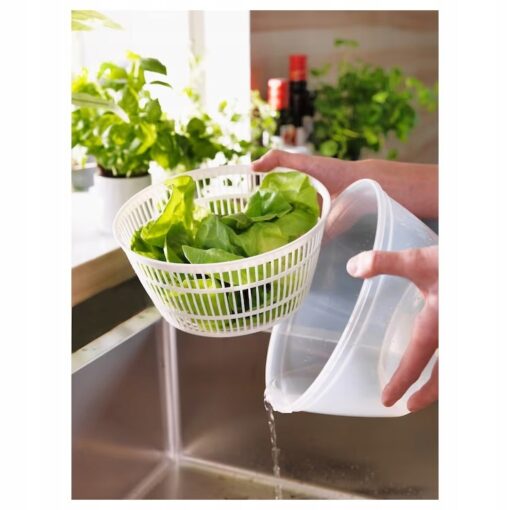 IKEA UPPFYLLD ODSĄCZACZ DO SAŁATY BIAŁY 23 CM - obrazek 3