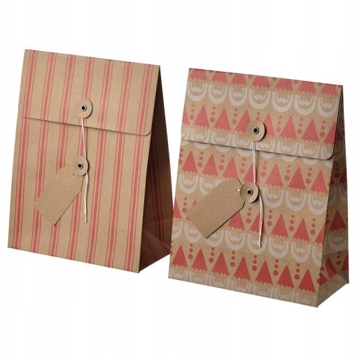 IKEA VINTERFINT TOREBKI PREZENTOWE 20x26 CM 2 SZT.
