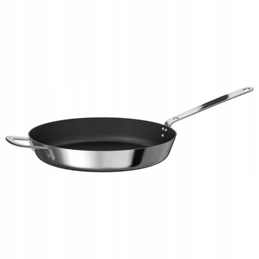 IKEA HEMKOMST PATELNIA ZE STALI NIERDZEWNEJ 32 CM