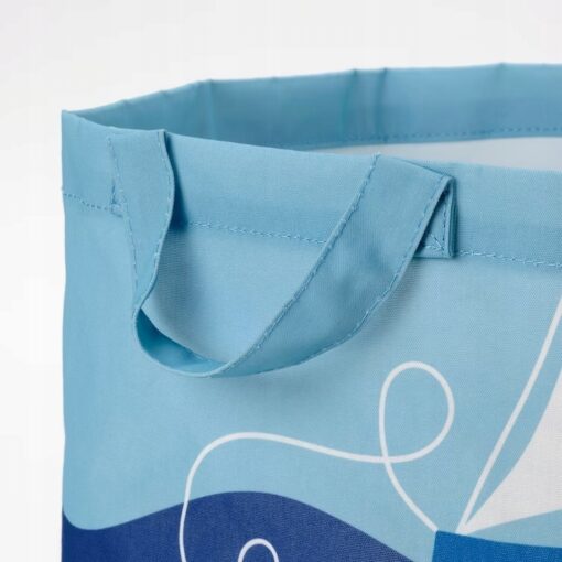 IKEA BLAVINGAD TORBA ZE WZOREM ZWIERZĄT OCEANU - obrazek 7