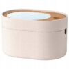 IKEA SAXBORGA PUDEŁKO Z POKRYWKĄ LUSTRO 24X17CM