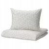IKEA AKERFIBBLA POSZWA POŚCIEL KRATA 150x200/50x60