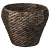 IKEA DRUVFLADER OSŁONKA DONICZKI NATURALNA 24 CM