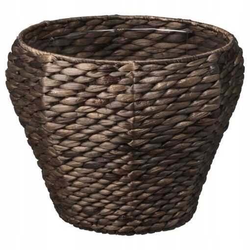 IKEA DRUVFLADER OSŁONKA DONICZKI NATURALNA 24 CM