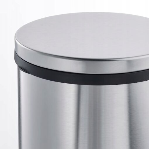 IKEA SNORPA KOSZ NA ODPADY STAL NIERDZ. 12 L - obrazek 6