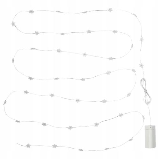 IKEA STRALA LAMPKI CHOINKOWE LED MINI GWIAZDKI x40