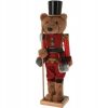 FIGURKA DEKORACYJNA ŚWIĄTECZNA - MIŚ TEDDY - 38 CM