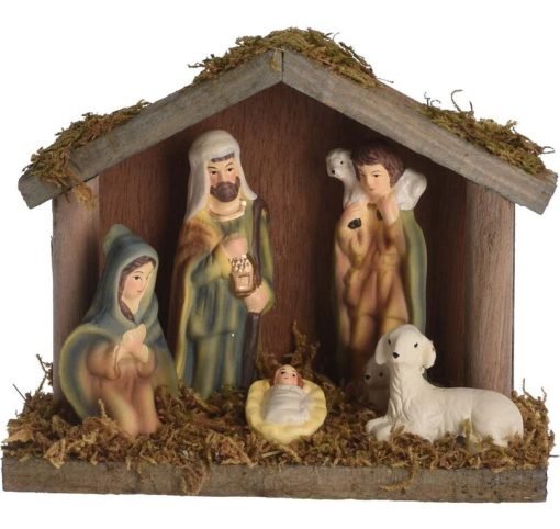 FIGURKA DEKORACYJNA SZOPKA BOŻONARODZENIOWA 14 CM