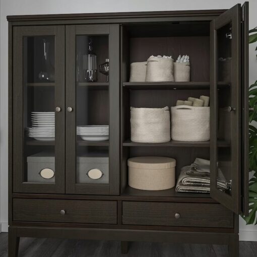 IKEA TJABBIG KOSZ NATURALNY BAWEŁNIANY 15x13 CM - obrazek 4