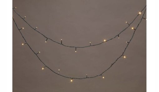 LAMPKI LED 100 CIEPŁY BIAŁY ZASILACZ WEW. ZEWNĄTRZ - obrazek 3