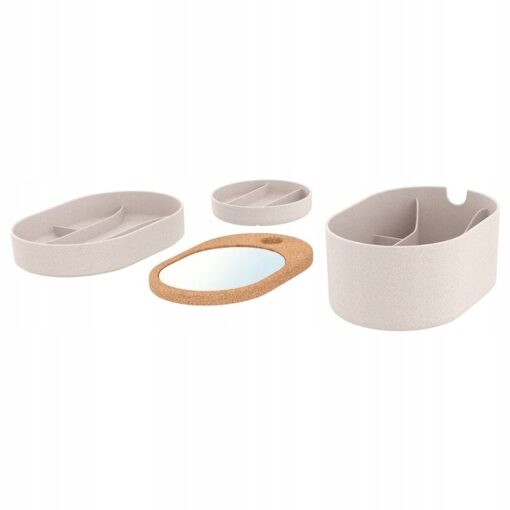 IKEA SAXBORGA PUDEŁKO Z POKRYWKĄ LUSTRO 24X17CM - obrazek 2