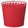 IKEA VINTERFINT OSŁONKA DONICZKI CZERWONA
