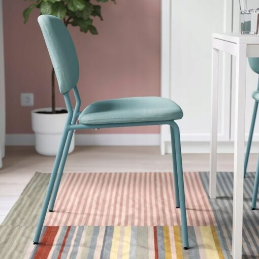 IKEA KARLJAN KRZESŁO DO JADALNI TURKUSOWY - obrazek 7