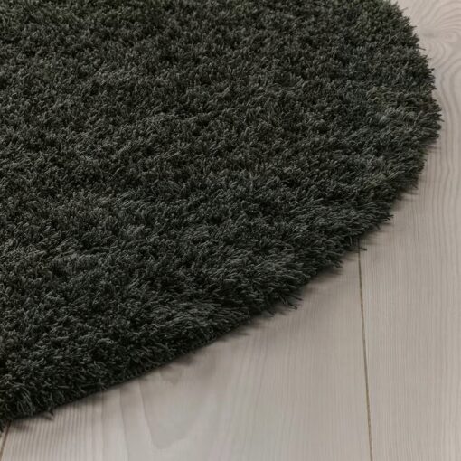 IKEA VINDEBAK DYWANIK CIEMNY ZIELONY 130CM - obrazek 3