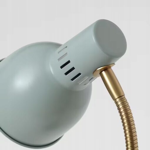 IKEA BASTERUD LAMPA LAMPKA BIURKOWA JASNOZIELONY - obrazek 4